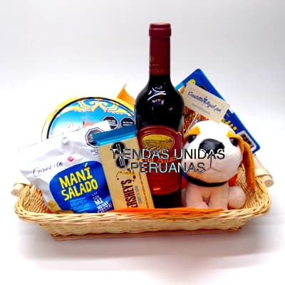 Canasta Sweet Love para Regalar | Canasta de Regalo - Cod:ACI19