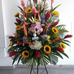 Arreglo para Aniversario Flores Multicolor - Cod:AGP06