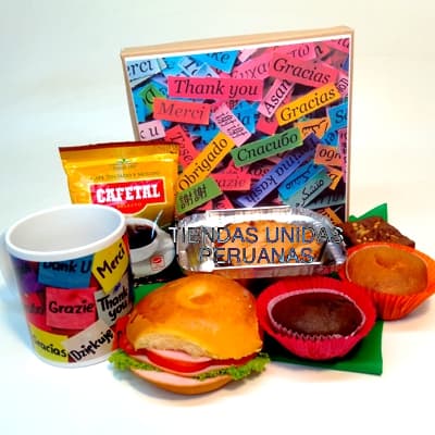 Regalos de Agradecimiento Personalizado y Desayunos Delivery Lima - Cod:AMB13