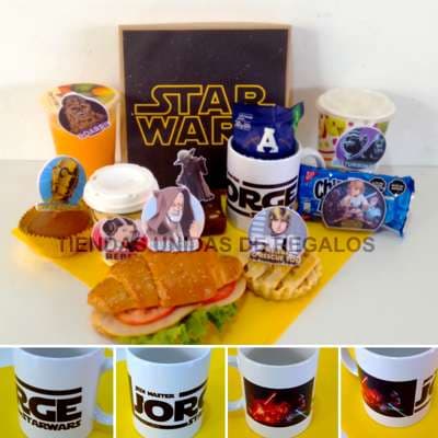 Desayuno con Taza StarWars | Desayuno Star Wars - Cod:AMB14