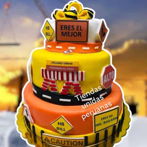Torta ingeniero Civil | Torta Construccion - Cod:ARQ01
