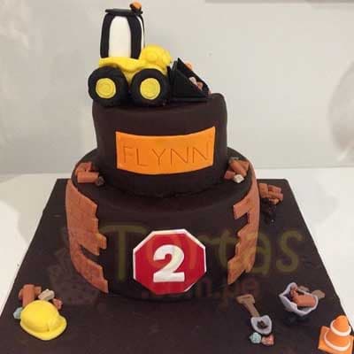 Torta CAT Obra | Torta CAT - Cod:ARQ11