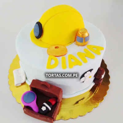 Torta Arquitectura para Dama - Cod:ARQ20