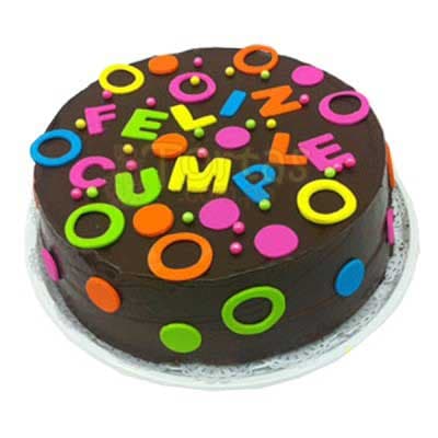 Torta de Feliz dia y Cumpleaños Pastles delivery Callao Lima - Cod:CUM03