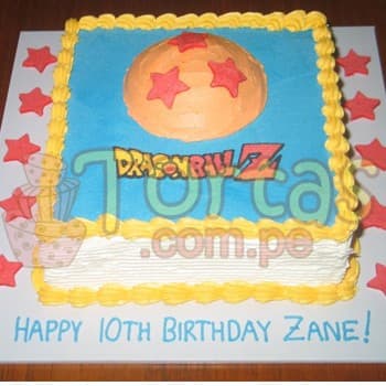Tortas Dragon ball | Torta Esfera del Dragon - Cod:DBC05