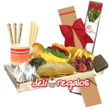 Desayuno Delivery | Bandeja de Desayuno para Regalar - Cod:DEA16