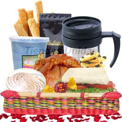 Desayunos Sorpresa personalizados para hombres  - Cod:DEL02