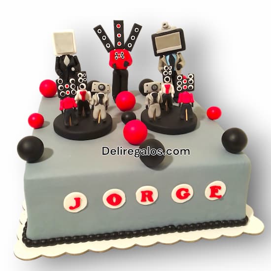 Torta Skibidi Toilet - Camera Man Cake - Cod:WBE17