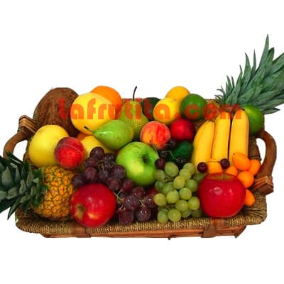 Frutero en Cesta Grande | RegalosaPeru.com - Envia regalos a Peru - Cod:FGR06
