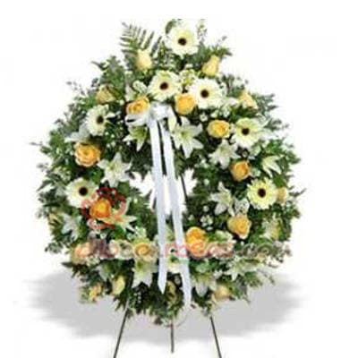 Arreglos Florales Delivery | Delivery de Corona Funebre en Lima | Funebres - Cod:FNB07