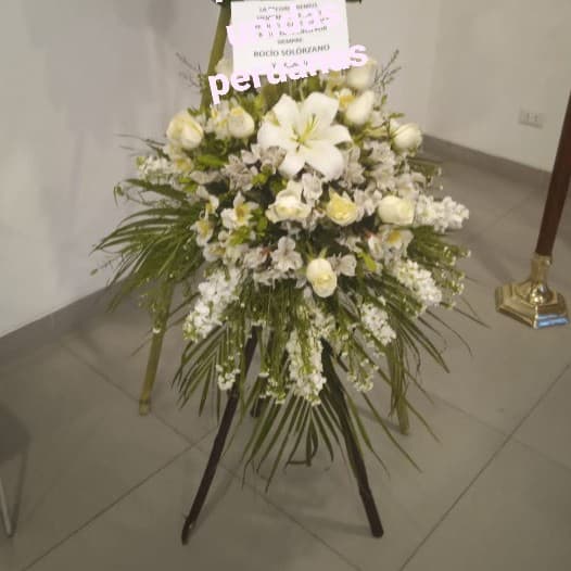 Lágrima funeraria con pedestal - Cod:FNB25