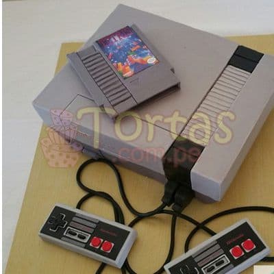 Torta Nes 14 | Torta Nintendo | Nintendo Cake - Cod:JVD14