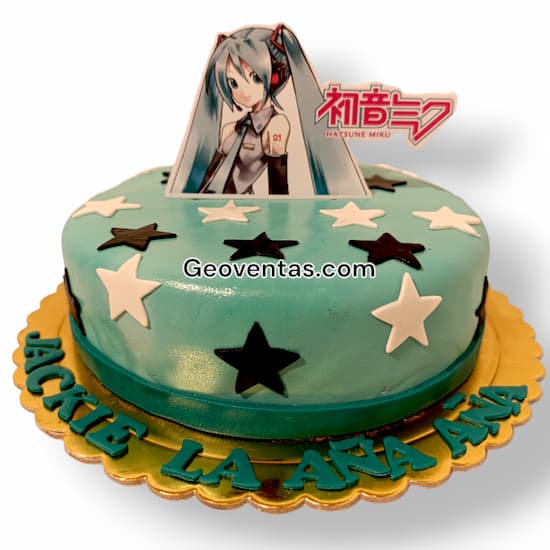 Torta Hatsune miku - Cod:KPO18