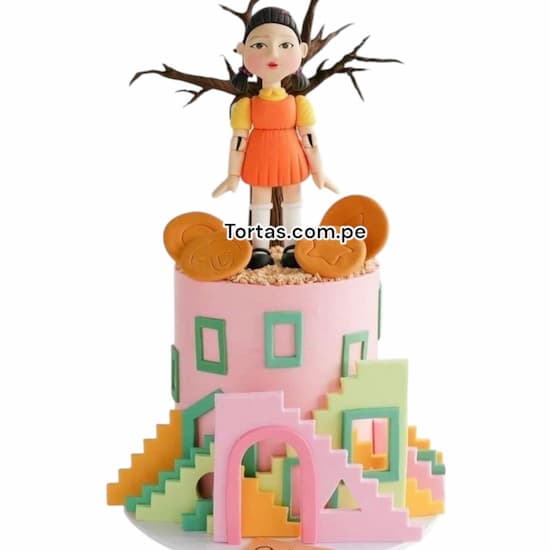 Torta Personalizada Squid Game - Cod:KPO23