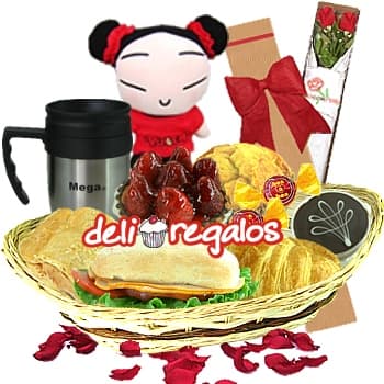 Obsequios romanticos para tu chush con delivery San Isidro - Cod:LOA07