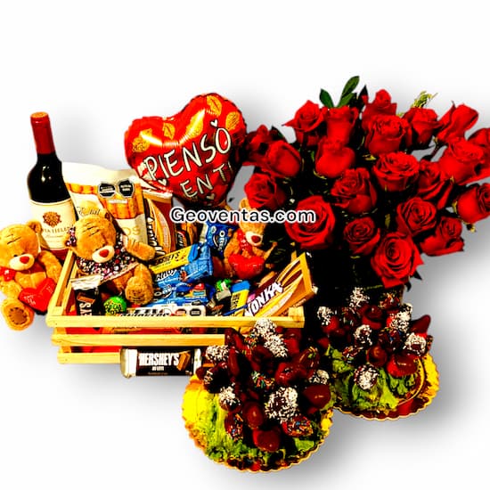 Merienda perfecta para enamorar delivery lima - Cod:LOS01