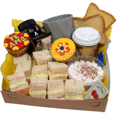 Regalos para mi novio por su cumpleaños Sorpresa Desayunos Lima - Cod:LOS10