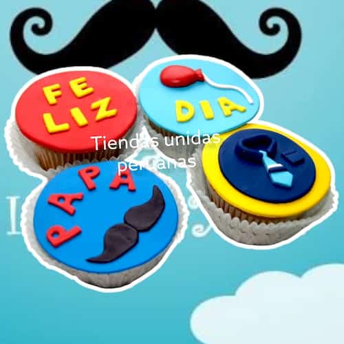 Cupcakes Feliz dia - CUPCAKES San Isidro - Cod:MCM15