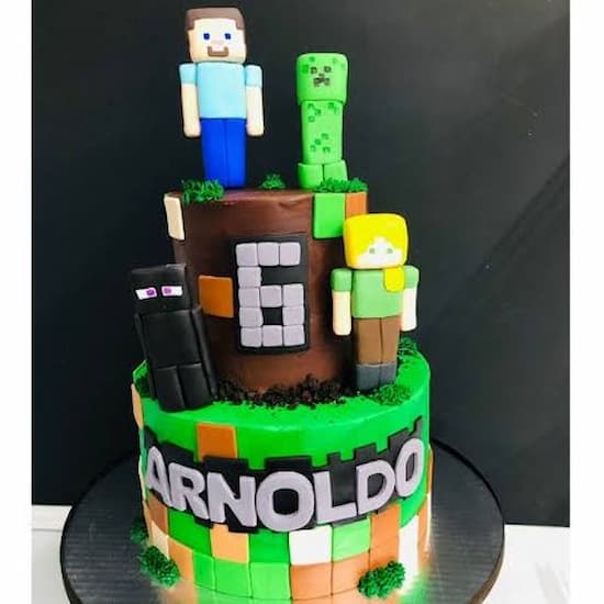 Pastel Mine Craft Delivery a domicilio Pasteles en Lima Norte - Cod:MCT13