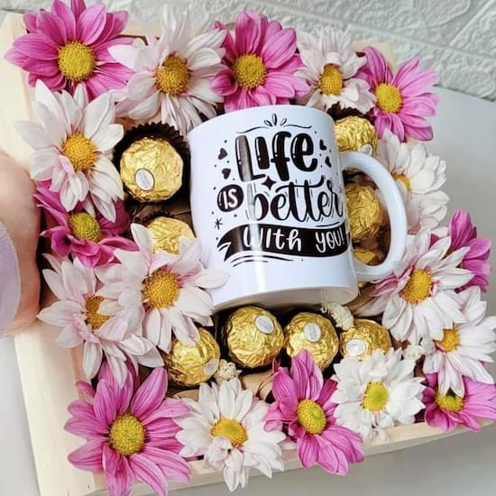 Regalo para enamorar con bombones importados delivery lima - Cod:MNE01