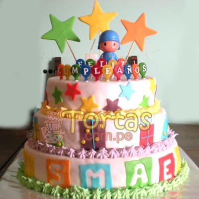 Tortas de pocoyo | Torta de Pocoyo - Cod:PCY02