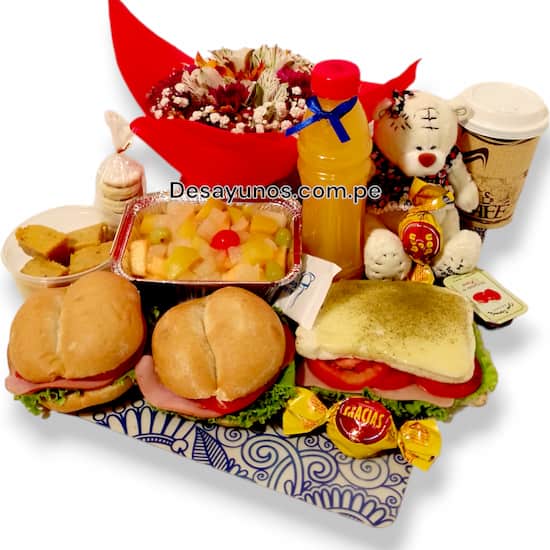 Regalos y Desayunos Delivery San Miguel, Boxes y Flores - Cod:PPP02
