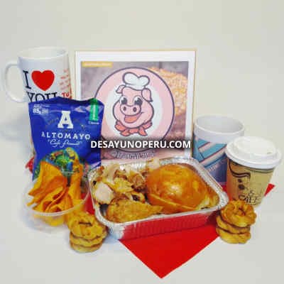Desayuno Criollo Personalizado y Regalos Delivery Callao Lima - Cod:PPP16