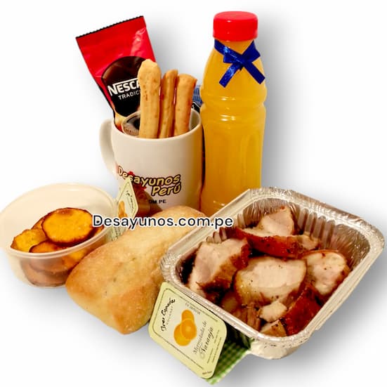 Desayuno Criollo en bandeja - Cod:PPP17