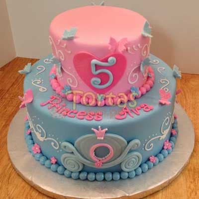 Torta Tematica de Princesas Delivery Lima - Cod:PRC03