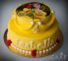 Torta de la tematica princesas | Imágenes de Torta de Princesas - Cod:PRC08
