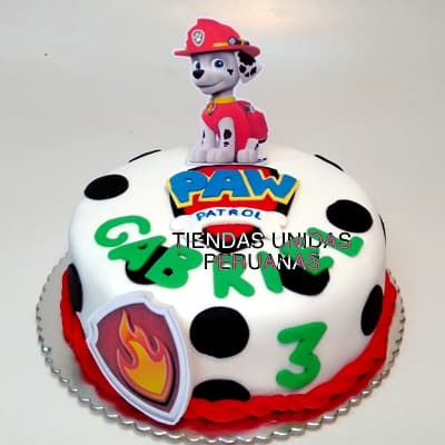 Pastel de Paw Patrol | Tortas de Paw Patrol - Cod:PWP08