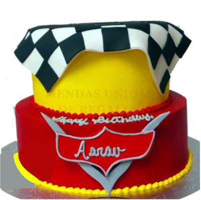 Torta Cars 08 | Tortas de cars para cumpleaños | Tortas Pixar - Cod:RMQ10