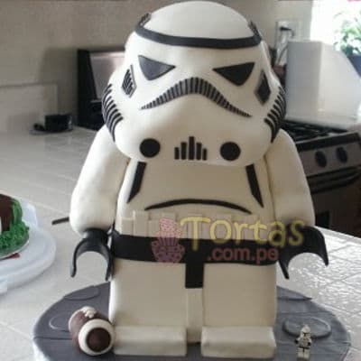 Torta de la Guerra de las Galaxias | Tortas Stars Wars - Cod:STW11