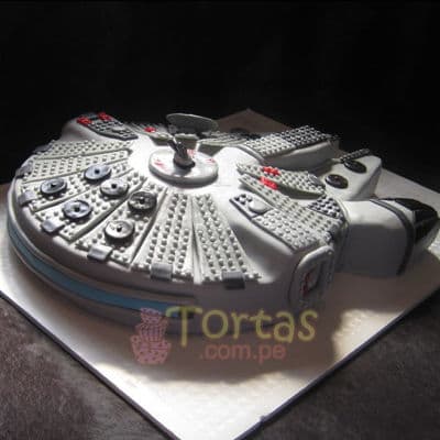 Torta Halcon Milenario 3 | Tortas Stars Wars - Cod:STW15