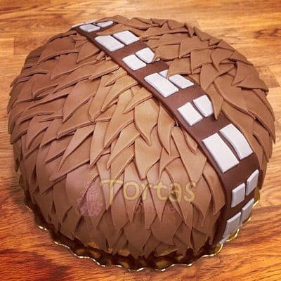 Torta de Chubaca Chewbacca | Tortas Stars Wars - Cod:STW19