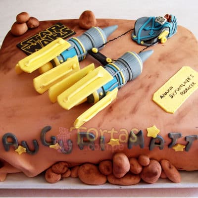 Torta Pod de Carrera | Tortas Stars Wars - Cod:STW21