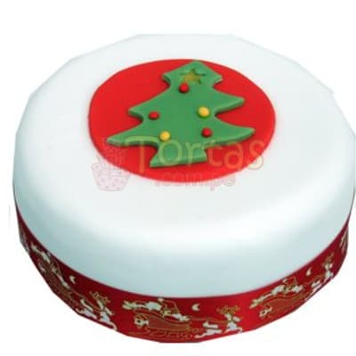 Torta Navideña Redonda | Regalos de Navidad para sorprender - Cod:TNA17