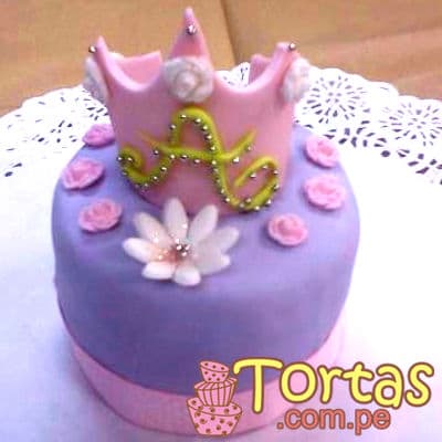 Torta de Corona Princesa Sofia y Regalos Personalizados Delivery - Cod:TSI03