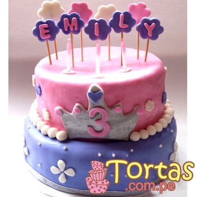 Torta con tema de Princesa Sofia | Princesa Sofia Cakes - Cod:TSI10