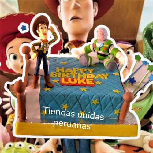 Torta Toy Story | Pastel cama de Andy - Cod:TST15