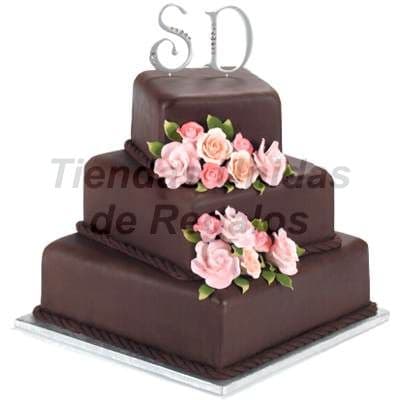 Tortas con Flores y Flower Cake con Delivery domicilio en Miraflores - Cod:WAS02