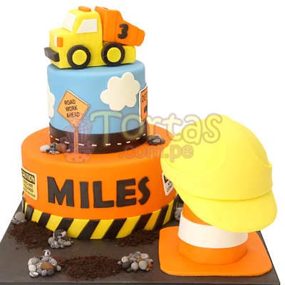 Tortas de Peru | Torta de Construccion - Cod:WAS14