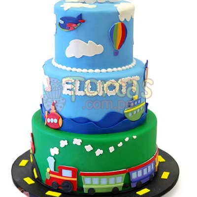 PASTELES PARA NIÑO - CAKES FOR BOYS - Cod:WAS19