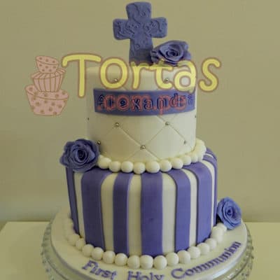 Tortas de Bautizo | Bautizo/Comunion 20 - Cod:WBC20