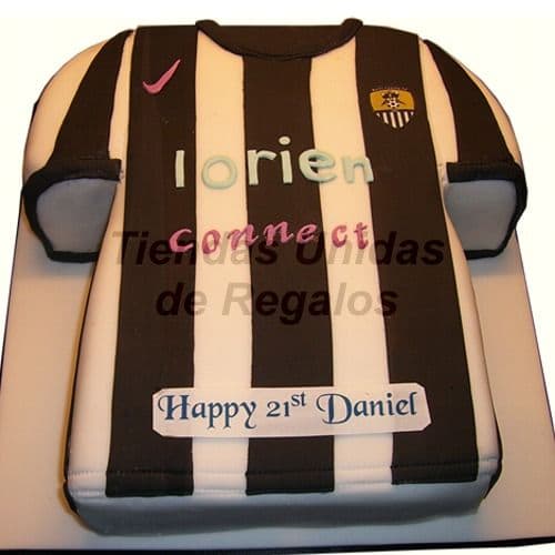 Tortas de Football | Torta de Real Madrid FC - Cod:WFU07