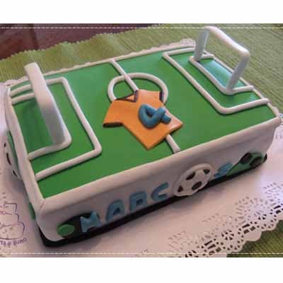 Torta Estadio de Football | Torta Futbol | Pastel futbol - Cod:WFU25