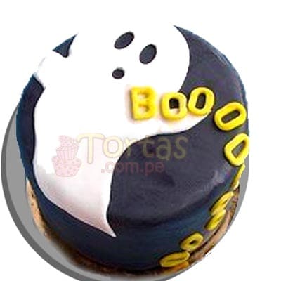 Halloween - Torta Fantasmita Regalos y Desayunos Delivery a San borja - Cod:WHL03