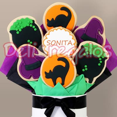 Arreglo personalizado para Halloween Delivery a domicilio La Victoria - Cod:WHL14