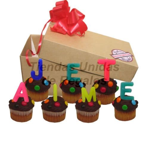 Regalos Peru Cupcakes de Amor - Presentes delivery Lima - Cod:MCM29