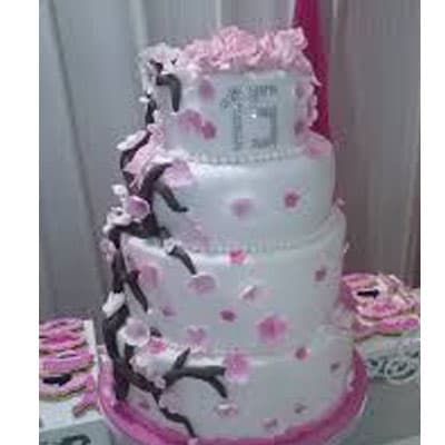 Torta quinceañera y 15 años Pastel Delivery a Lima y Callao - Cod:WQC27